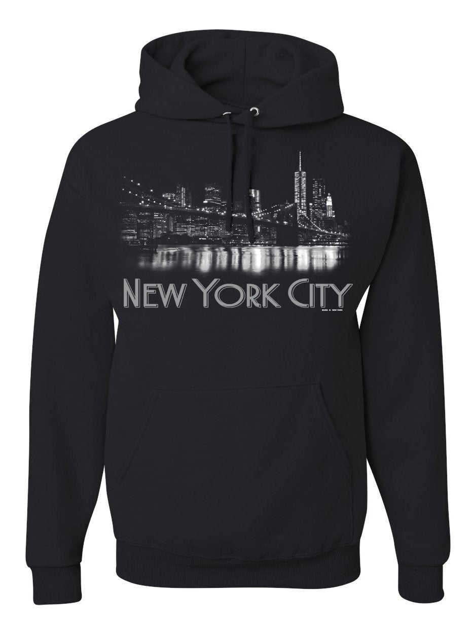 Hoodie Graphic Night Skyline Pullover