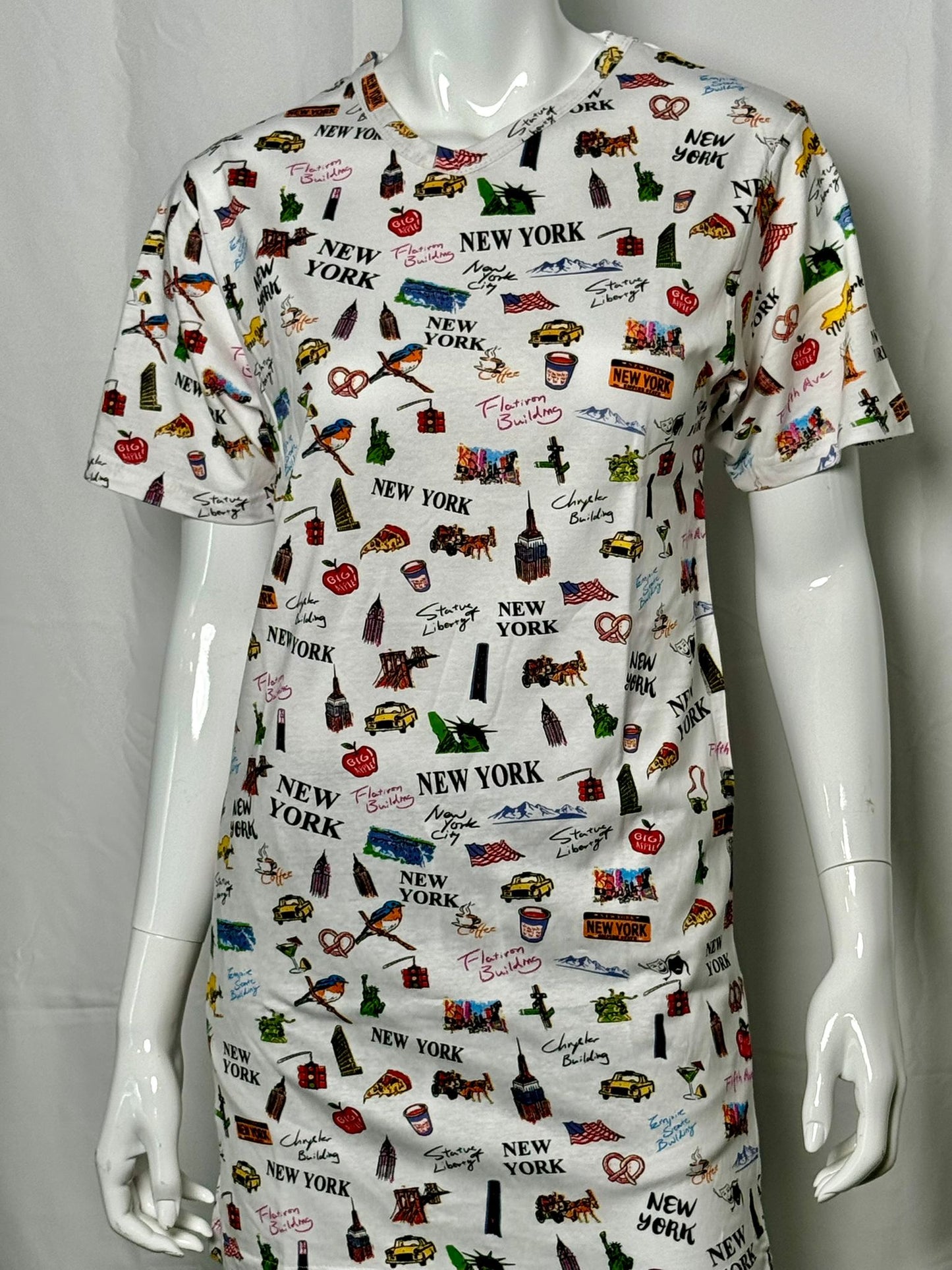 Bintex Tshirt Long AOP