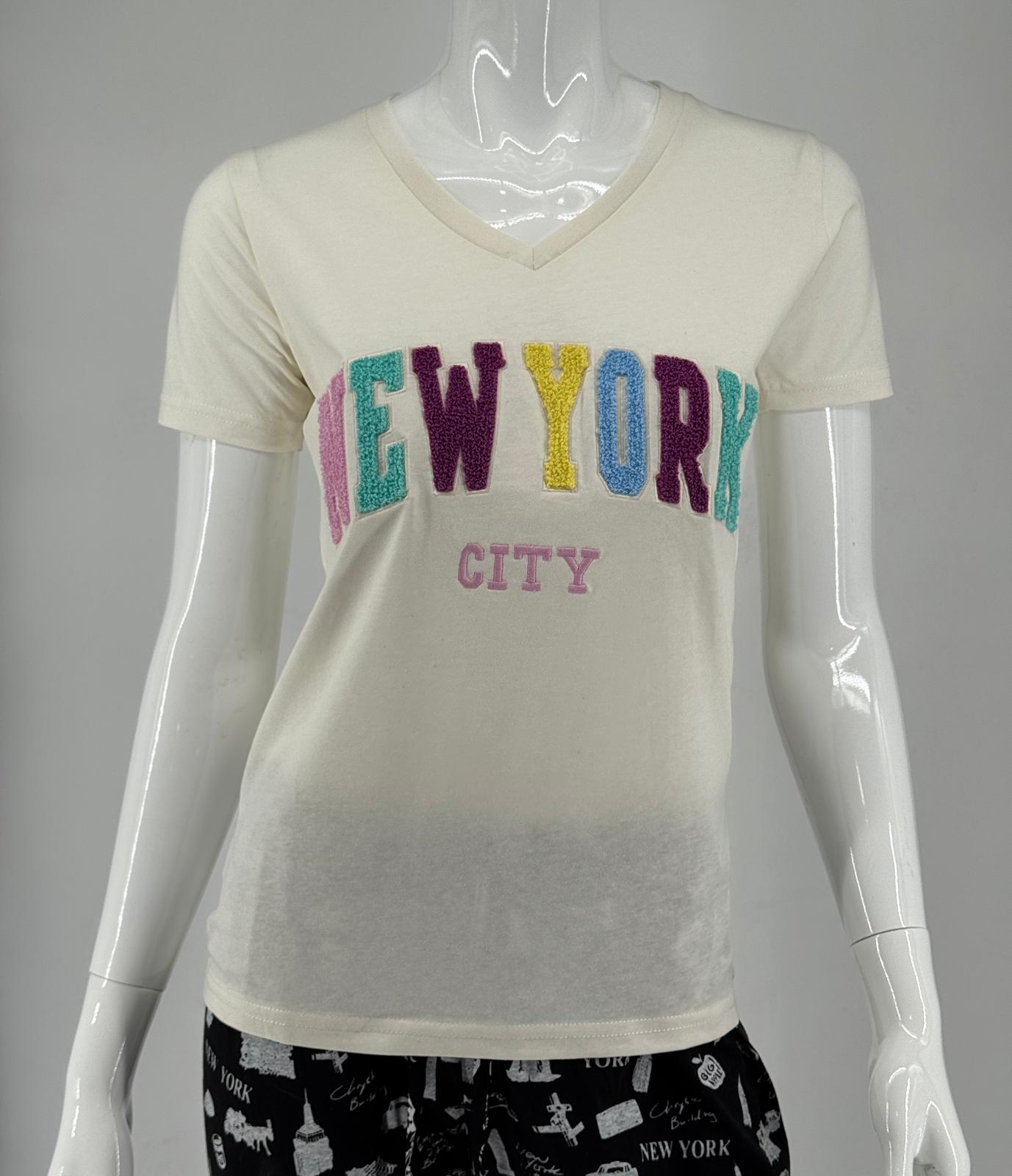 Girls Chenille Embroidery T-shirt SOL