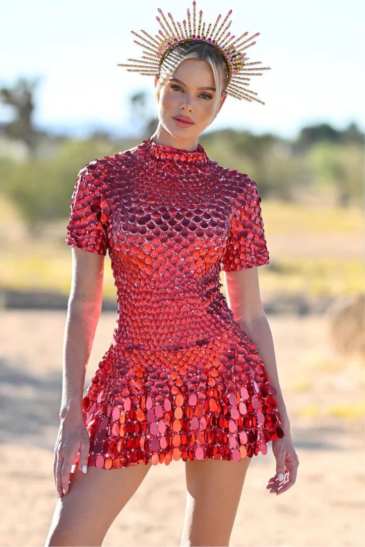Clarissa Mini- Red