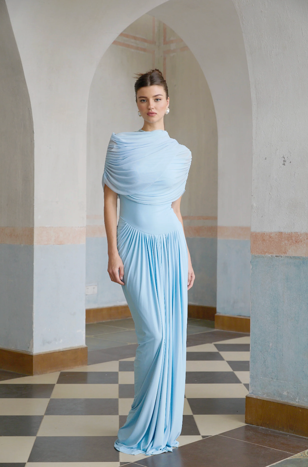 Jezebel Dress Baby-blue