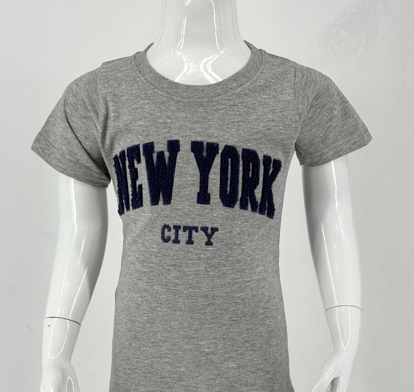 Tshirt Kids Chenille Embroidery