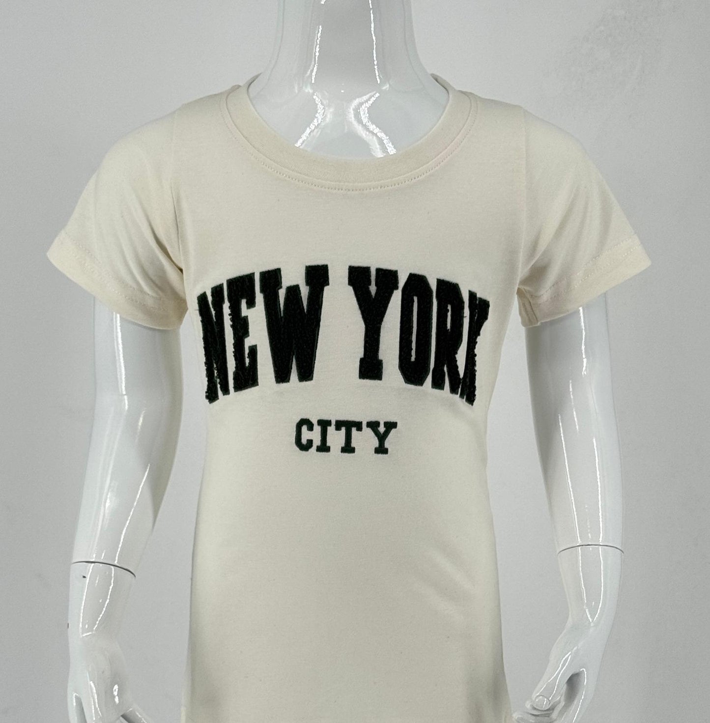 Tshirt Kids Chenille Embroidery