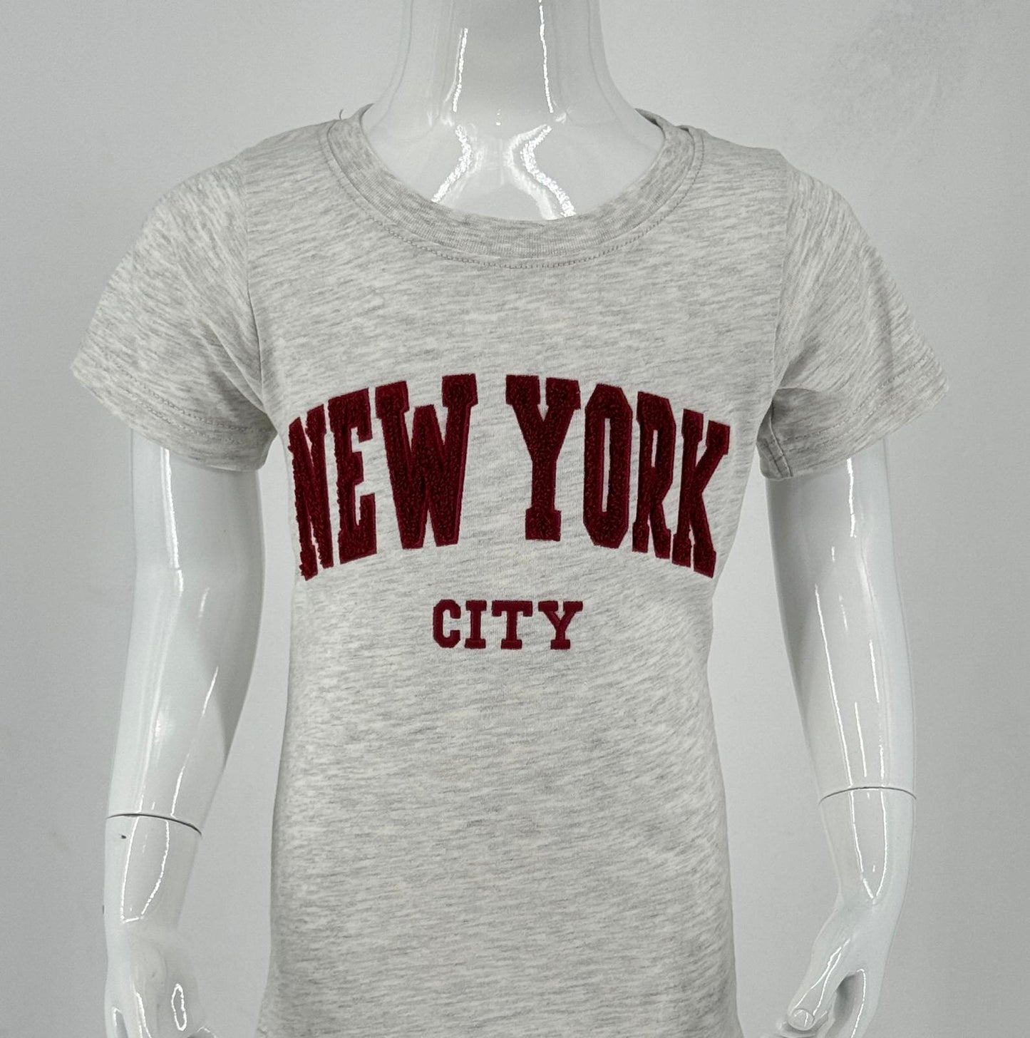 Tshirt Kids Chenille Embroidery