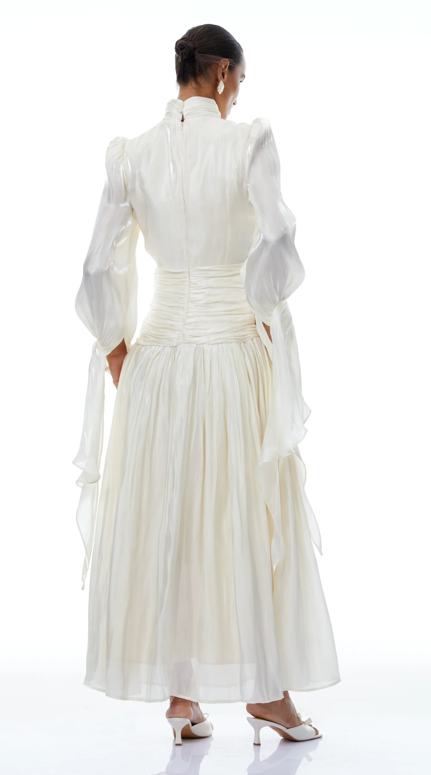Nevada Glossy Maxi Dress
