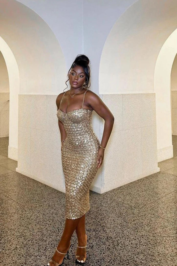 Lorena Sequin Midi