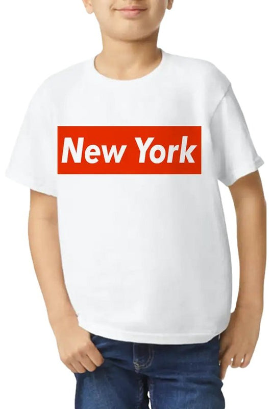 Tshirt Kids NY RED Logo