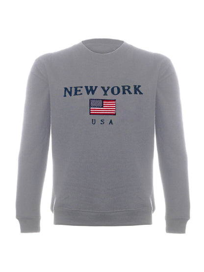 Sweatshirt Embroidery US Flag