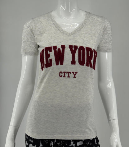 Girls Chenille Embroidery T-shirt SOL