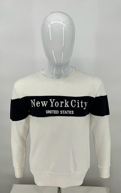 Sweatshirt - Color blocked/NYC W&R