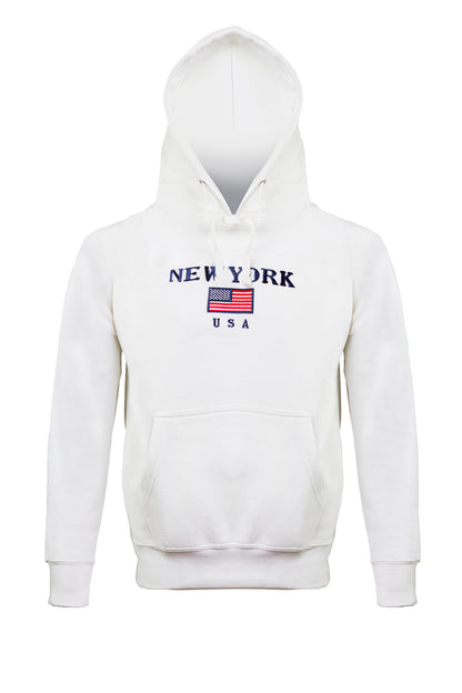 Hoodie Embroidery US Flag