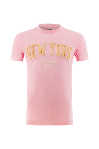 Channel Embroydered T-shirt