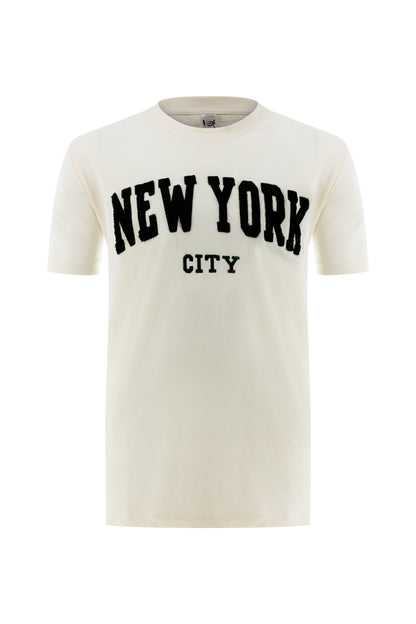 Channel Embroydered T-shirt
