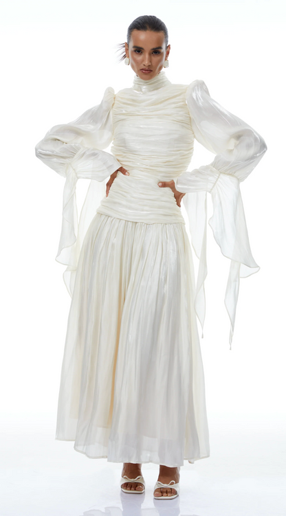 Nevada Glossy Maxi Dress