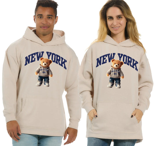 Hoodie Oversized Pullover Teddy Bear