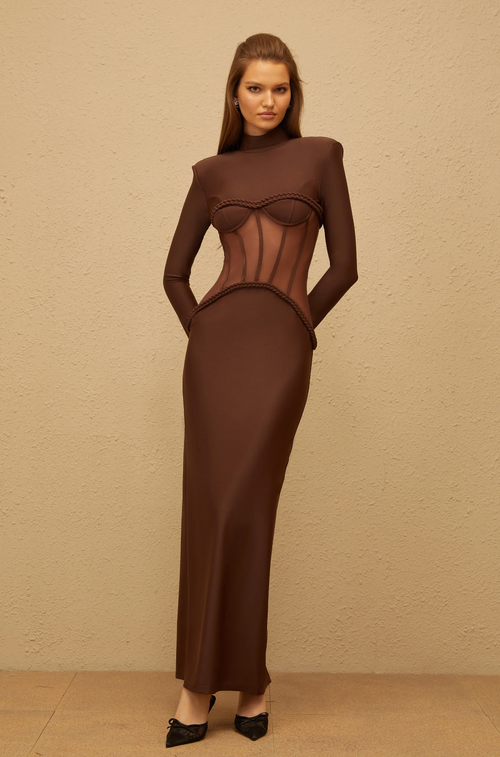 Sarah Corset Maxi Dress