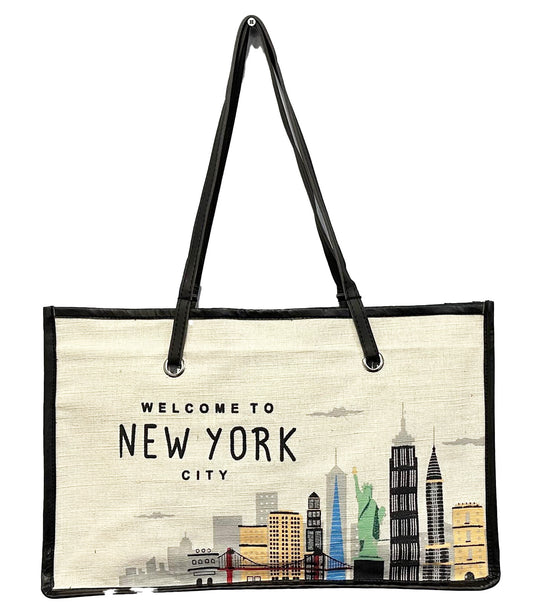 Mars Tote Bag w/Leather Liner