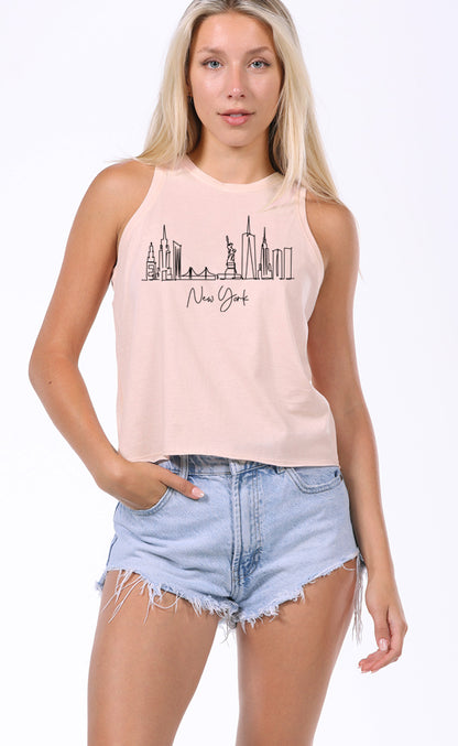 Ladies Short-cut Tanktop